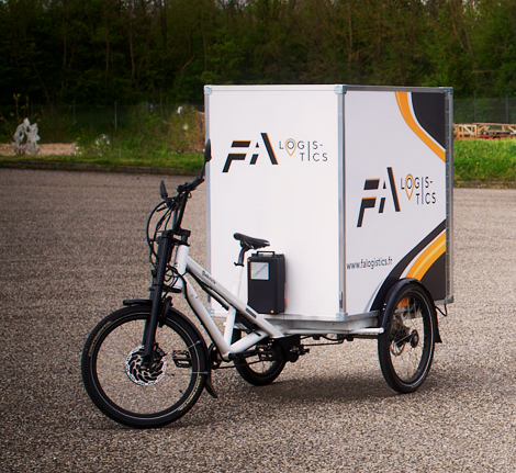 FA Logistics adopte les cargobikes à Strasbourg pour une livraison écoresponsable! Illkirch-Graffenstaden